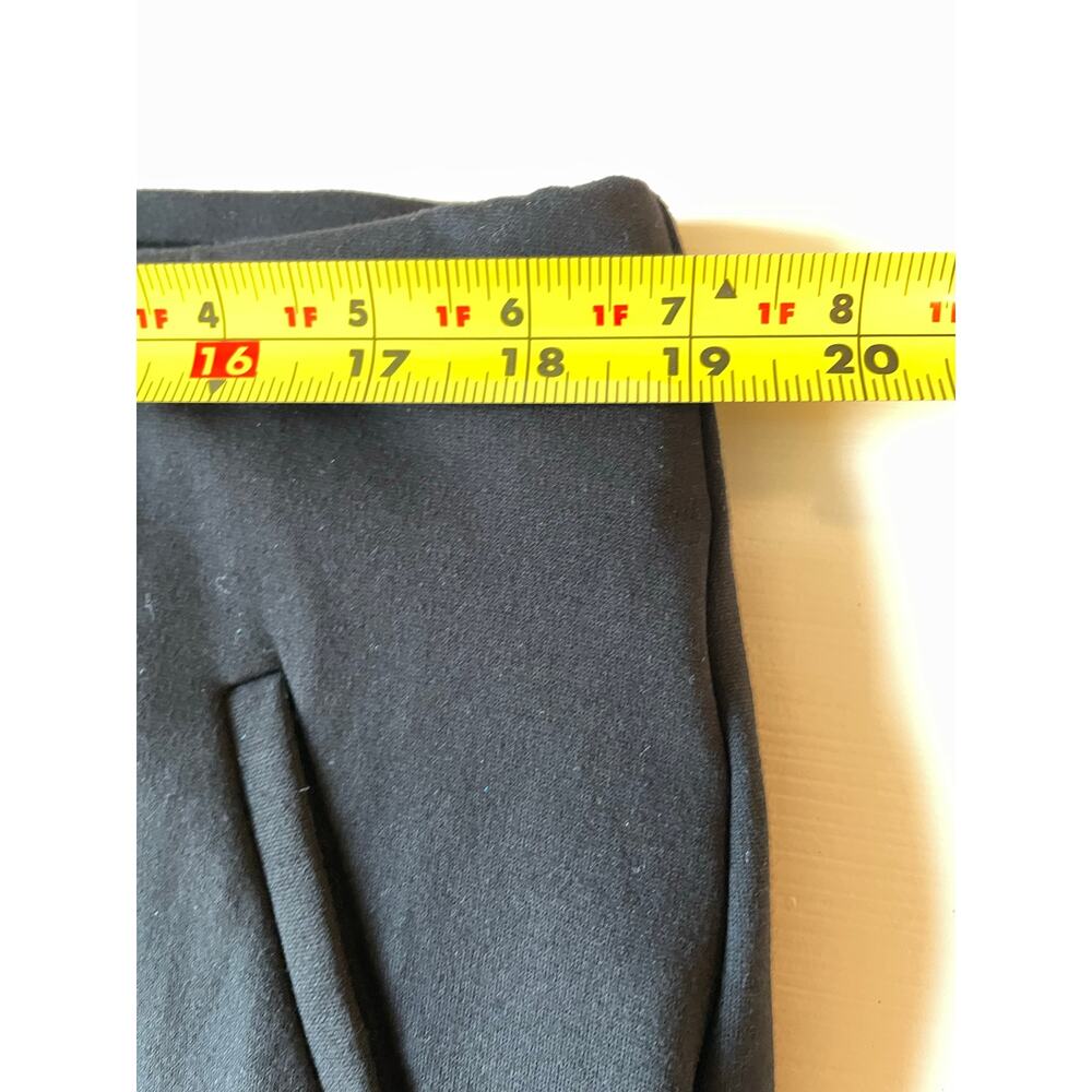 Chico’s Fabulously Slimming Black Pants Sz 3 or XL Pull-On Stretchy Minimalist - Picture 8 of 11